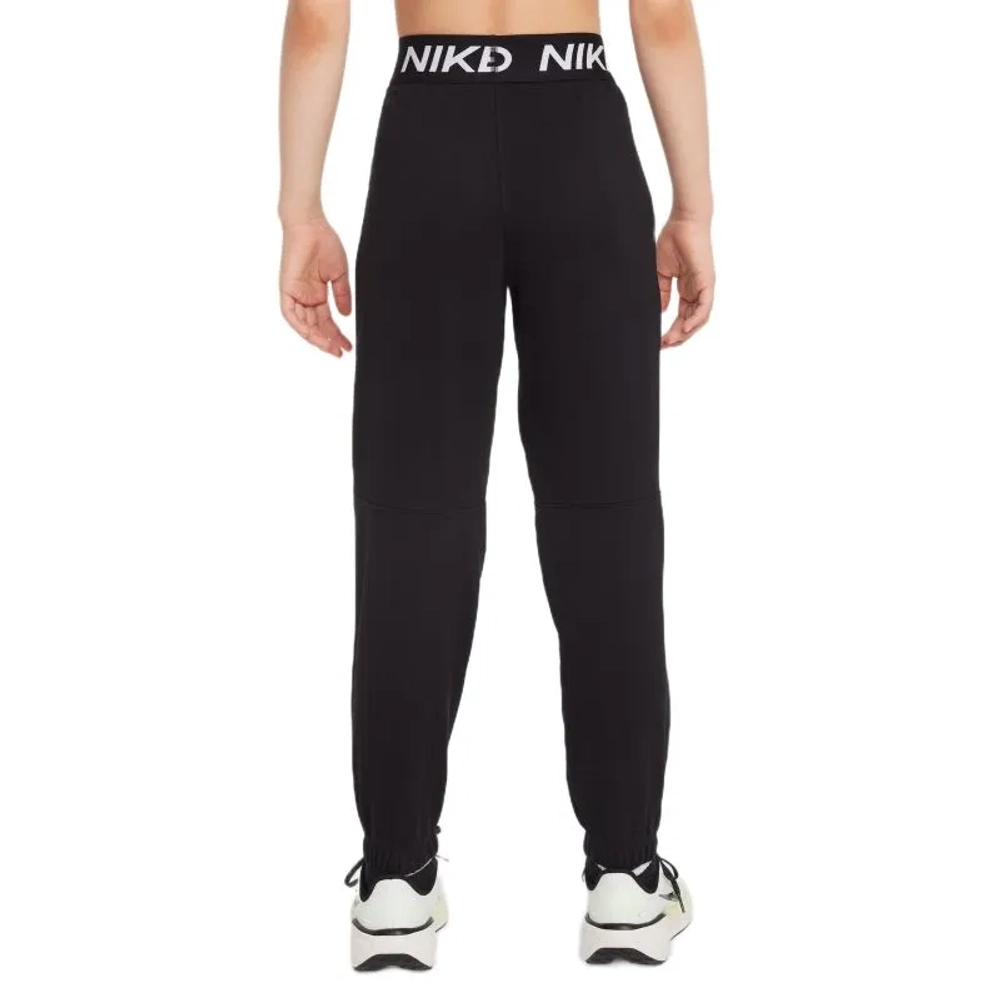 Брюки для девочки Nike Kids Pro Fleece Dri-Fit - black/black/black/white