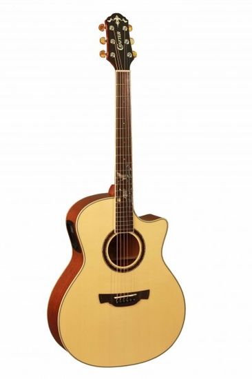 Гитара электроакустическая CRAFTER CB-Maho Plus Кейс