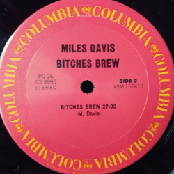 Винтажная виниловая пластинка LP Miles Davis Bitches Brew (USA 1975) Spanish Key