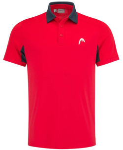 Теннисное поло Head Slice Polo Shirt - red