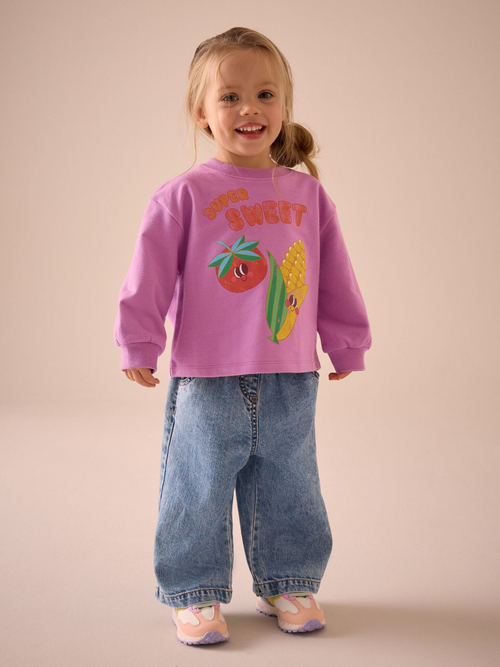 Толстовка для девочки Next E44-981, Сиреневый