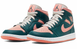 Кроссовки Jordan Air Jordan 1 Mid "Dark Teal Green" (Женская размерная сетка)