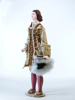 Кукла коллекционная Пётр Первый в бальном костюме