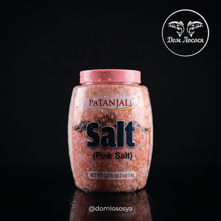 Соль розовая Гималайская, 1кг, PATANJALI