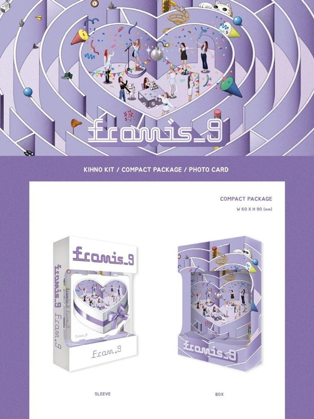 Альбом Fromis_9 - From.9 Specia Single Album KIHNO KIT