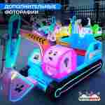 Детский электромобиль для бизнеса «СтройМобиль» двухместный, коммерческая серия