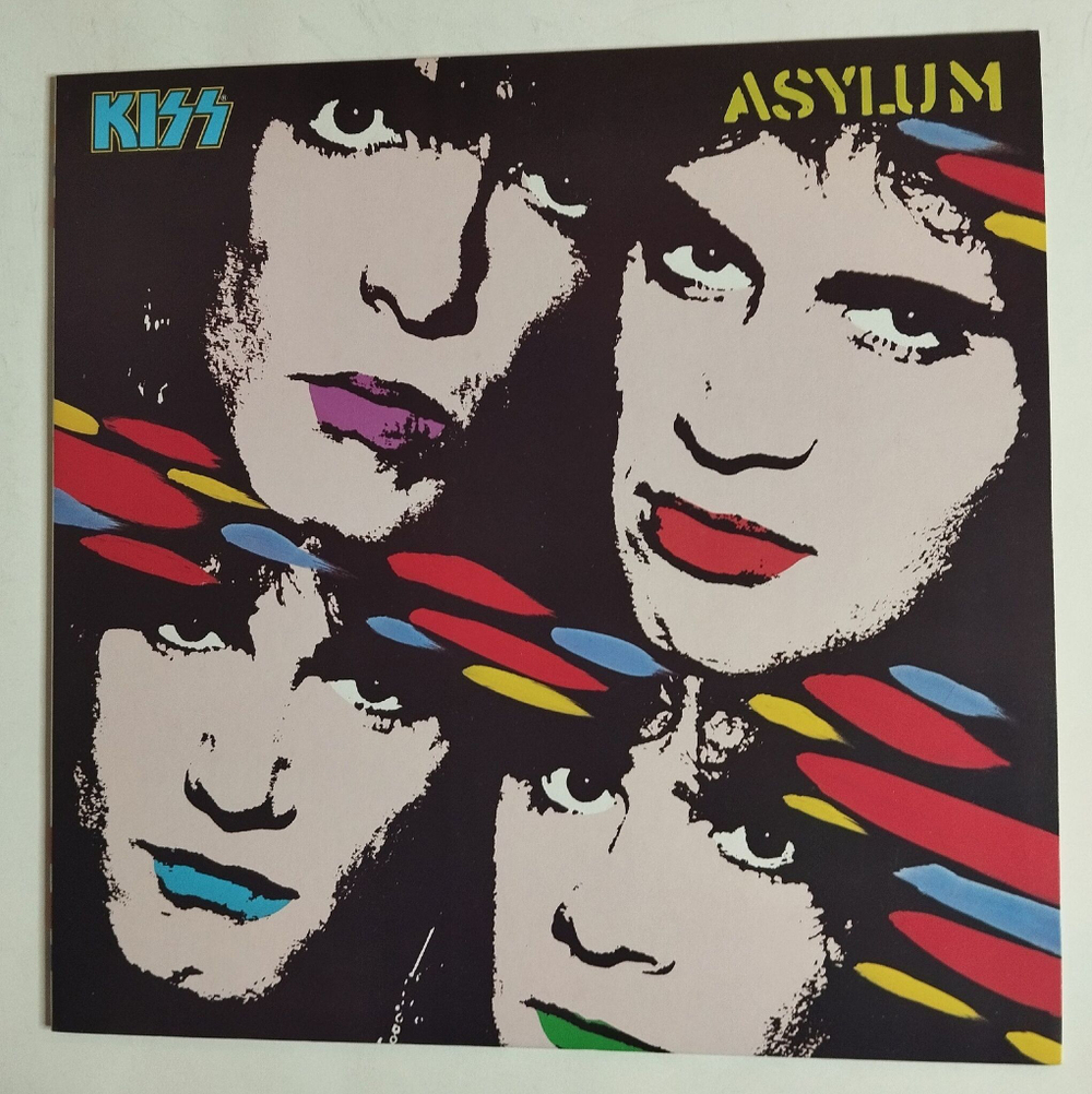 Винтажная виниловая пластинка LP Kiss Asylum (Japan 1985) (No Obi)