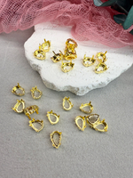 Оправа #4320 Drop 10*7 мм Золото