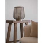 Лампа настольная vinger, D22х26 см, бежевая