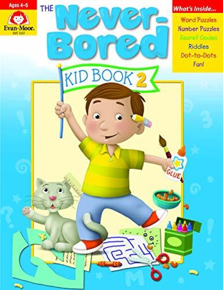 Never-Bored Kid Book 2, Ages 4-5