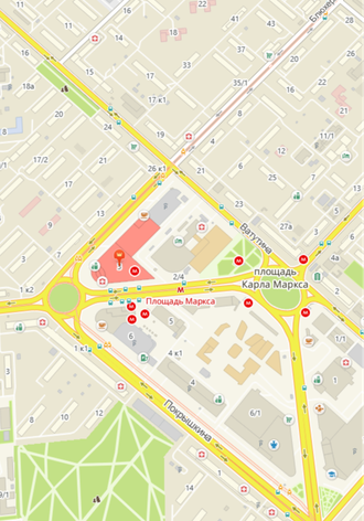 пл. К. Маркса, 3, БЦ ВЕРСАЛЬ, 6 этаж, офис 605