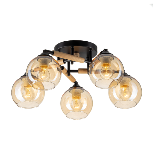 Citilux TIKA CL133151 Люстра поворотная Чёрная