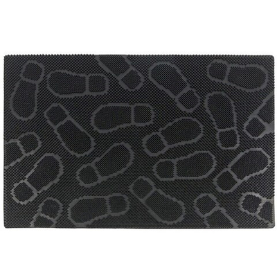 Коврик грязезащитный RPMS,RB073 (СЛЕДЫ) 40x60смх7мм 1-3шт.