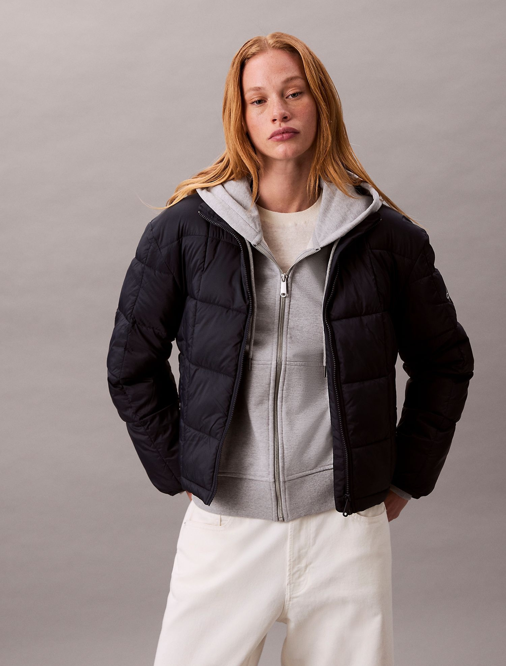 Утепленная куртка Calvin Klein Lightweight Puffer Jacket Dark Sapphire