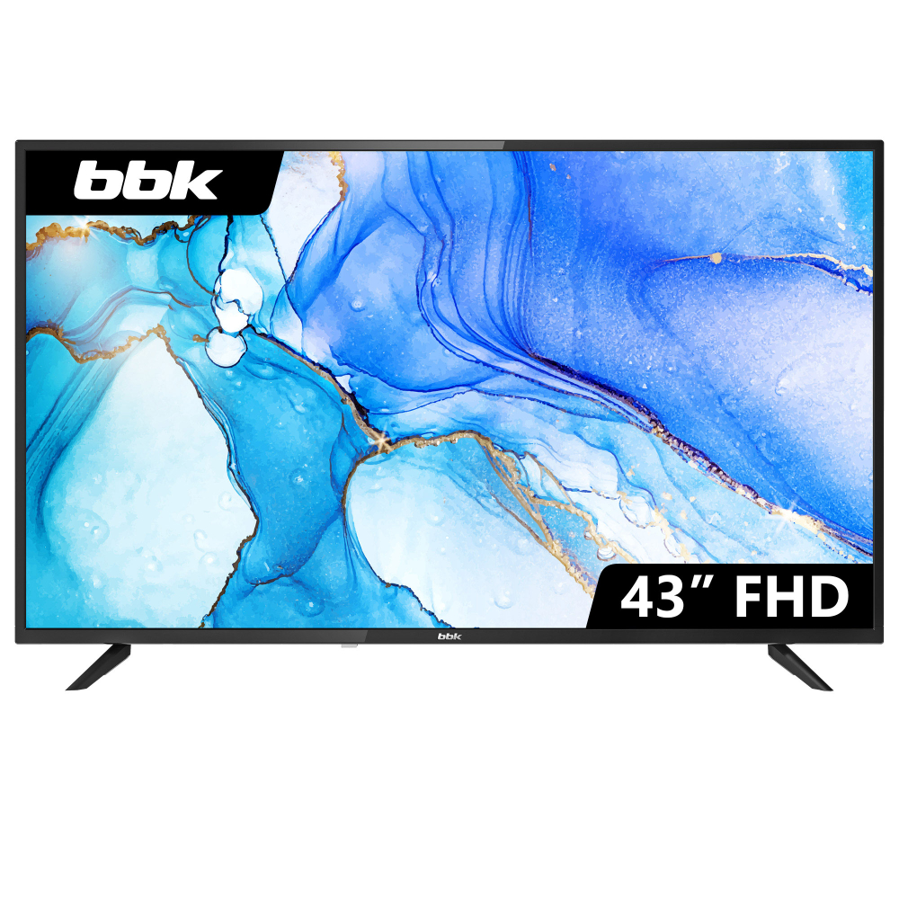 Телевизор 43" BBK 43LEM-1047/FTS2C (B)