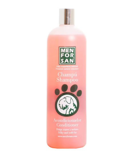 Men For San шампунь-кондиционер с эффектом распутывания клочков для собак