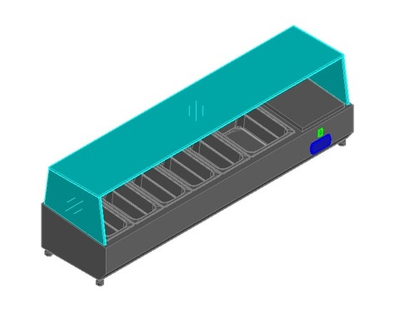 Витрина Vrtg 1485 Для Стола Pze3