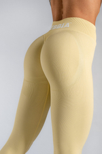 Леггинсы High-Waist Push-Up Leggings POWER 888 Желтые