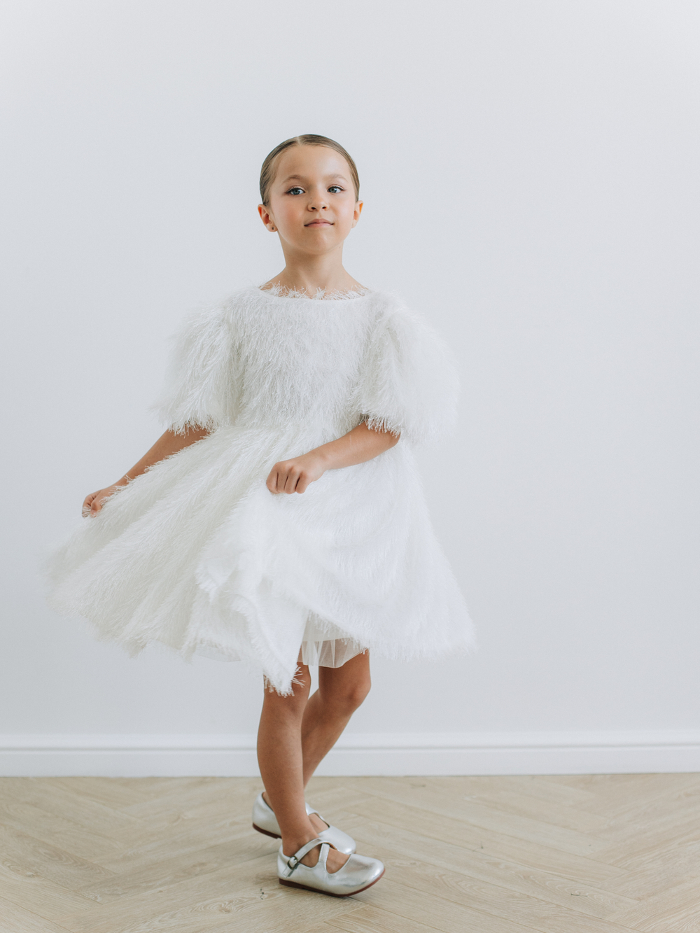 Платье "Молли", Белый