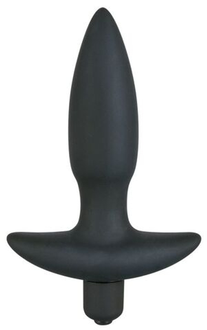 Анальная вибровтулка с 5 скоростями вибрации Vibrating Plug Small - 13 см.