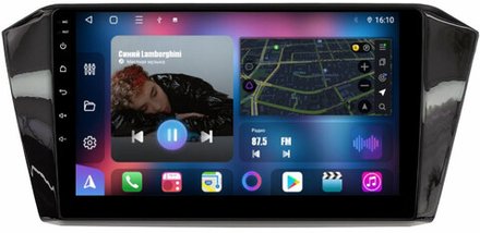 Магнитола для Volkswagen Passat 2015+ (без штатного усилителя) - FarCar BM518M на Android 13, QLED, TS10, 4Гб+32Гб, CarPlay, 4G SIM-слот