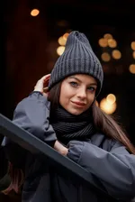 Шапка ko-ko-ko Утеплённая Графитовая