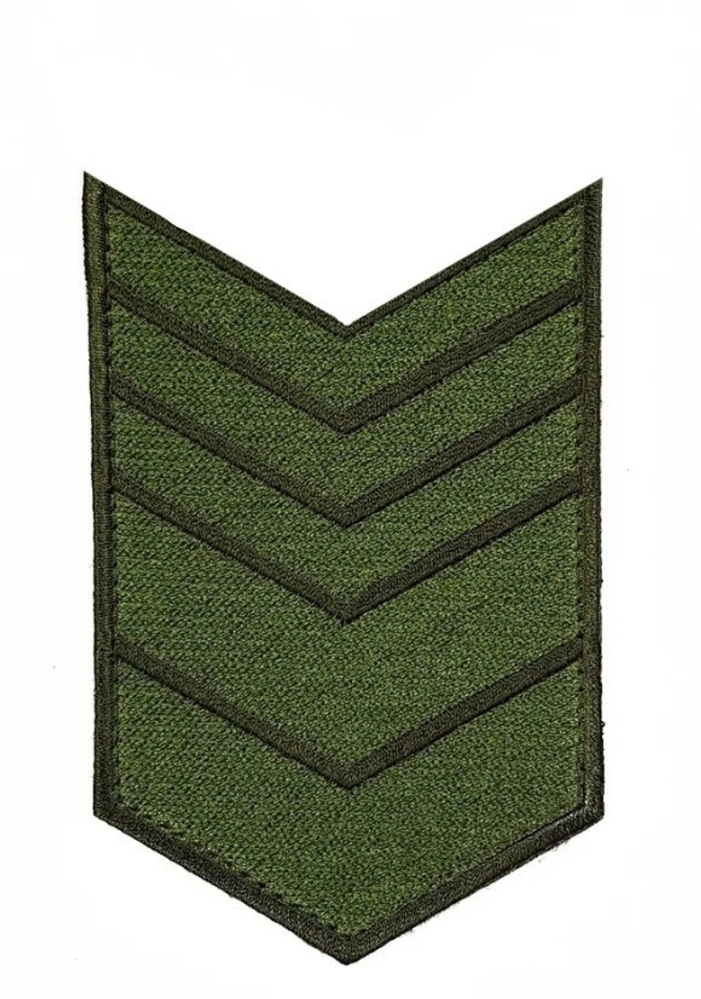 Нашивка за выслугу 13 лет оливковая (на липучке)