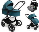 Коляска Agex Life 3 в 1 с автокреслом i-Safe Grey ALG528 Green (Зеленый)