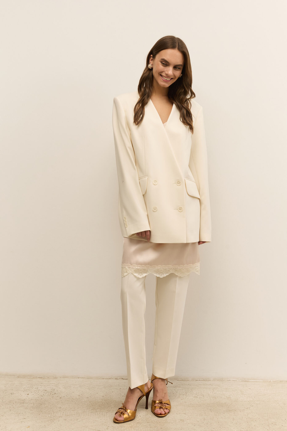 Жакет без ворота