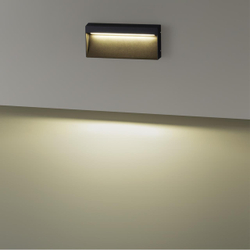 6649/5WL3 NATURE ODL25 695 черный/металл/акрил Подсветка для лестниц IP54 LED 5W 3000K 180° AC85-265V VITTY