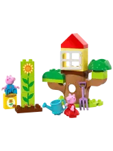 Конструктор Duplo 10431 Свинка Пеппа: сад и домик на дереве