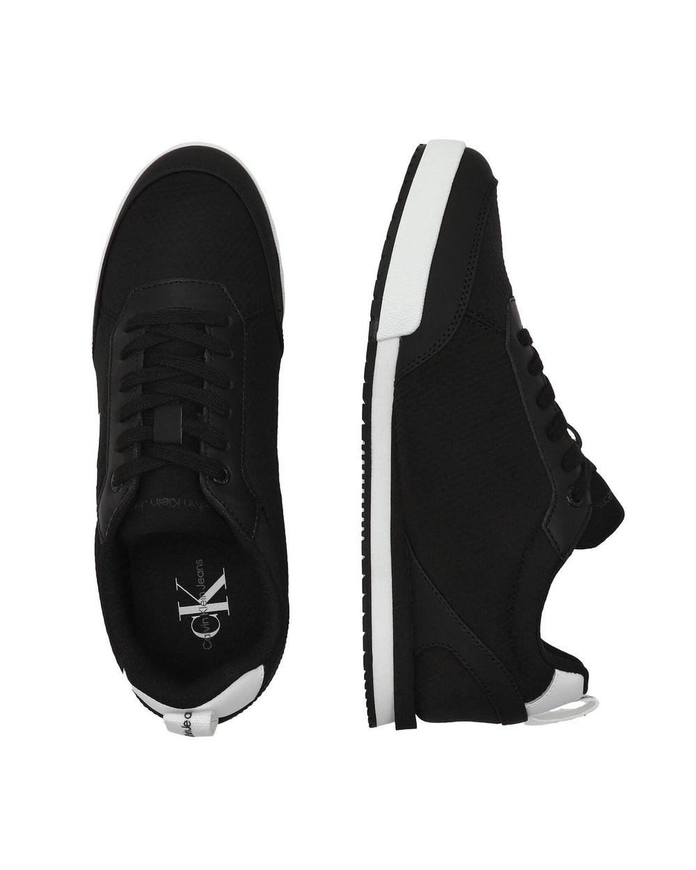 кроссовки low profile CALVIN KLEIN JEANS - черный(YM0YM00623)