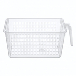 Корзинка универсальная с ручкой 280х160х120 мм, 3,5л (бесцветный)