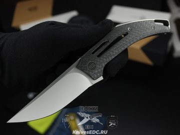Нож складной WE Knife Speedliner WE22045B-1 сталь клинка CPM-20CV, рукоять Carbon