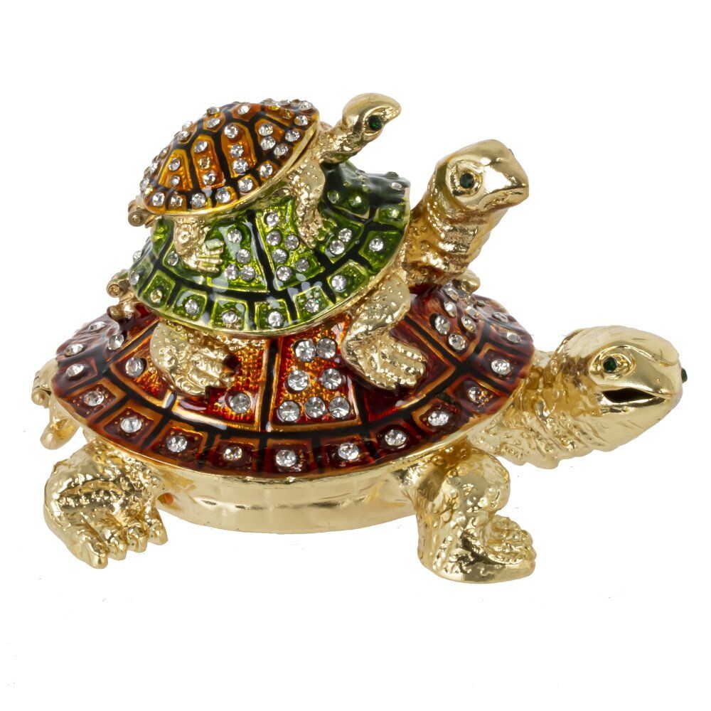 GAEM Шкатулка "Черепахи", L11,5 W7,5 H7,5 см