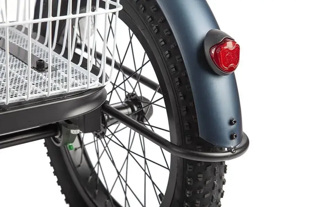 Электротрицикл Eltreco Porter Fat 700 с корзиной