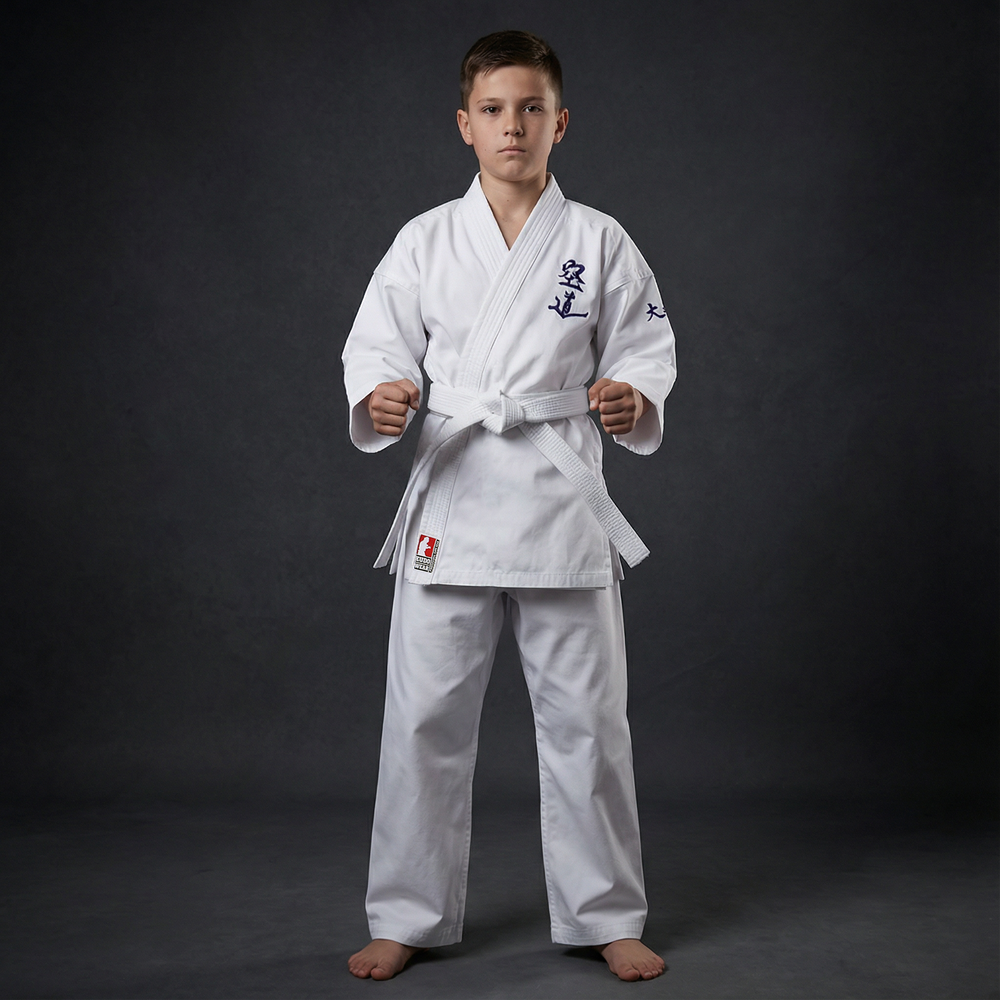 Детское кимоно для КУДО Kudowear белое