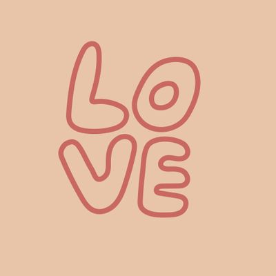 стильный простой узор паттерн слово love любовь