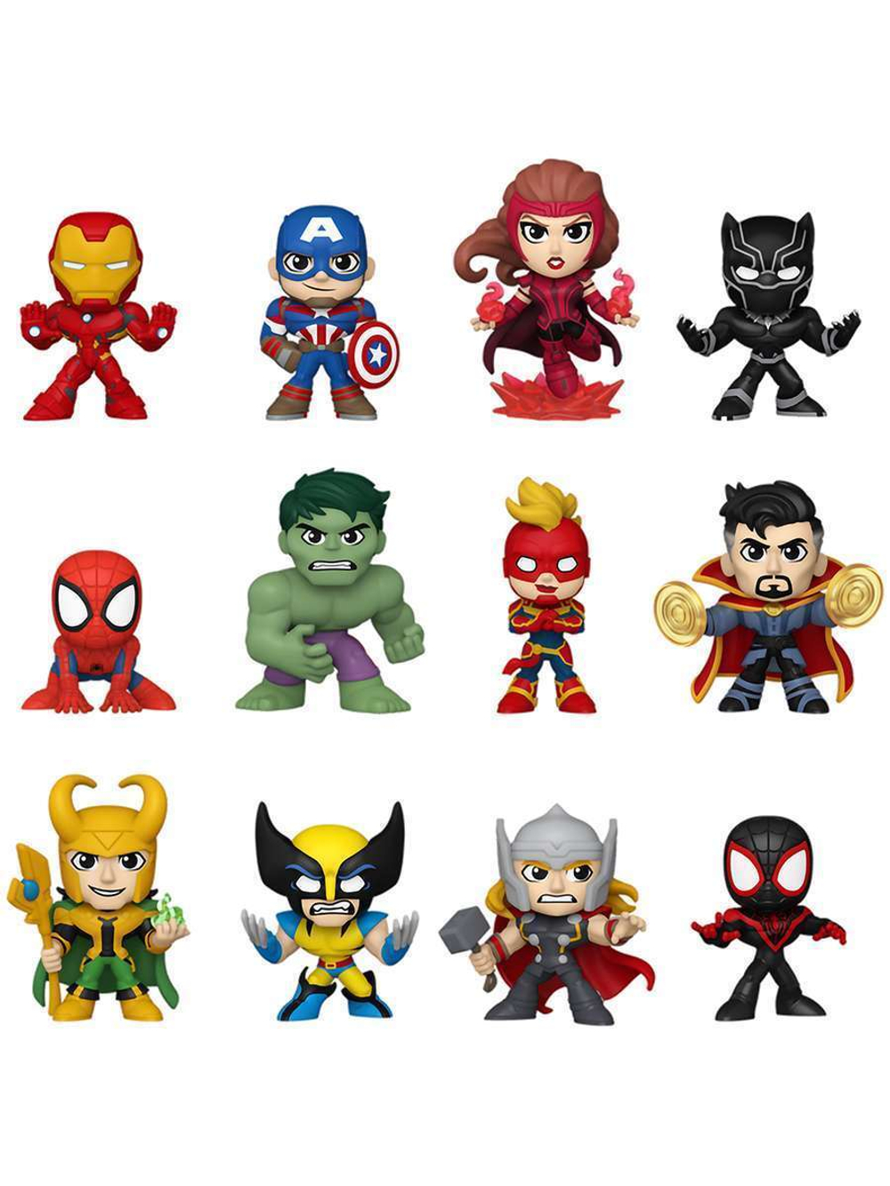 Фигурка Funko Mystery Minis Bobble Marvel New Classics 1 штука в ассортименте (из12) 82501