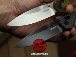 Нож Kershaw Iridium - рукоять Ultem, клинок стоунвош RK/Н2