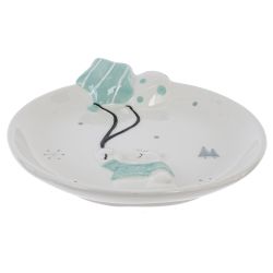 GAEM Тарелка "Белый медведь", L18 W17 H3 см