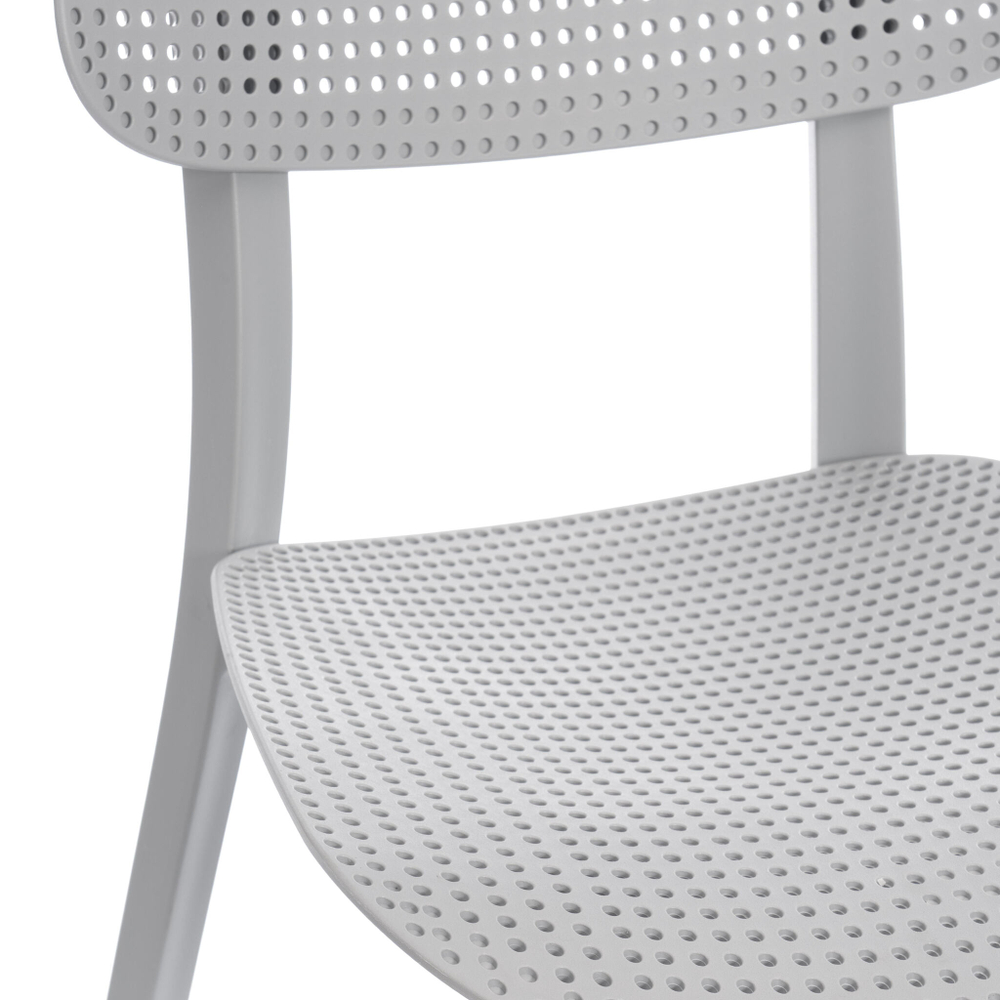 Стул JOLLY (mod. XRB-096-B2)  пластик, серый (grey), 46 х 50,5 х 78 см