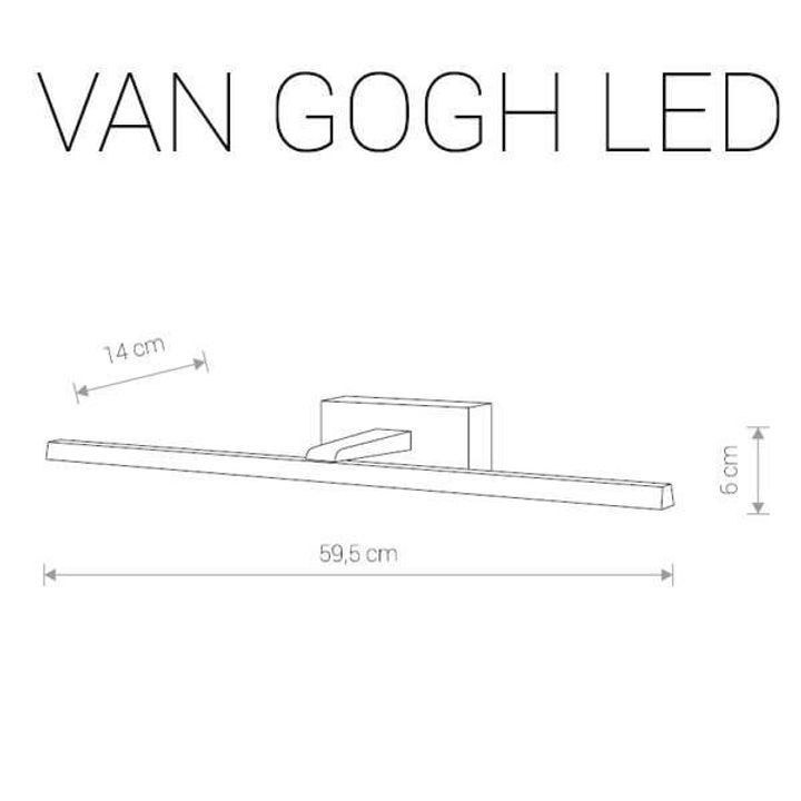 Подсветка для зеркал Nowodvorski Van Gogh Led 9350