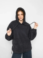 Толстовка плюшевая с капюшоном