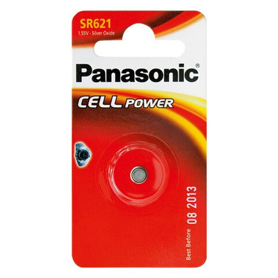 Батарейка Panasonic Silver Oxide SR-621 серебряно-оксидная 1 шт
