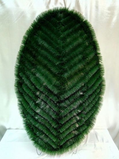 Фон Венок ОВАЛ средний (ёрш) 15552