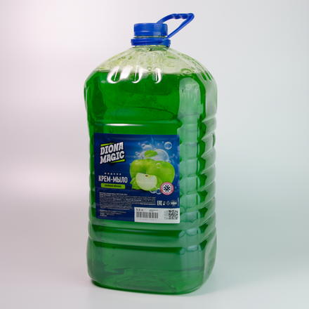 Мыло-крем DIONA MAGIC 5 л зеленое яблоко ПЭТ/4