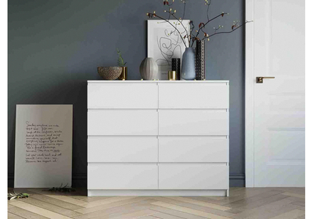 Комод Woodville Мадера 1200.8 лдсп белый