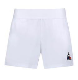 Женские теннисные шорты Le Coq Sportif Short 22 No.1 W - new optical white