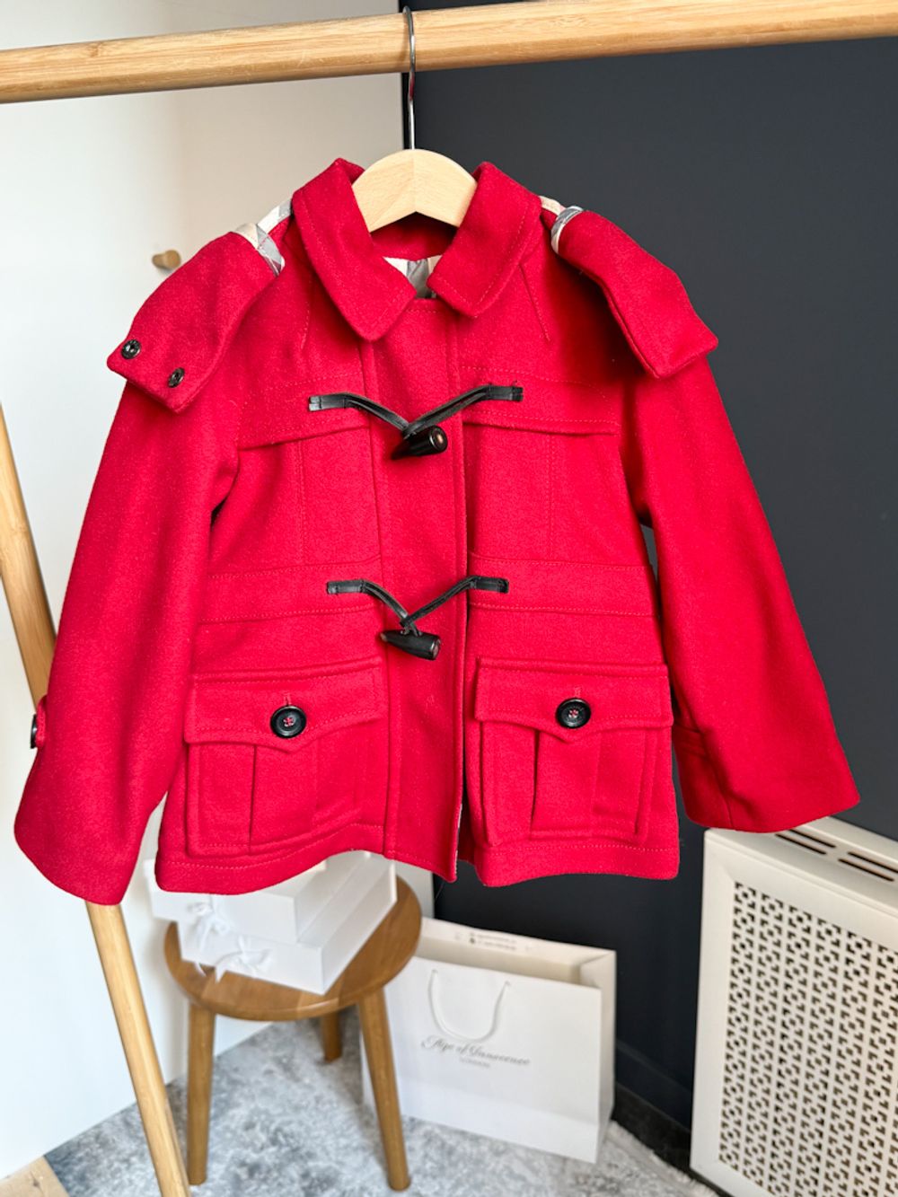 Шерстяное пальто Burberry, 104